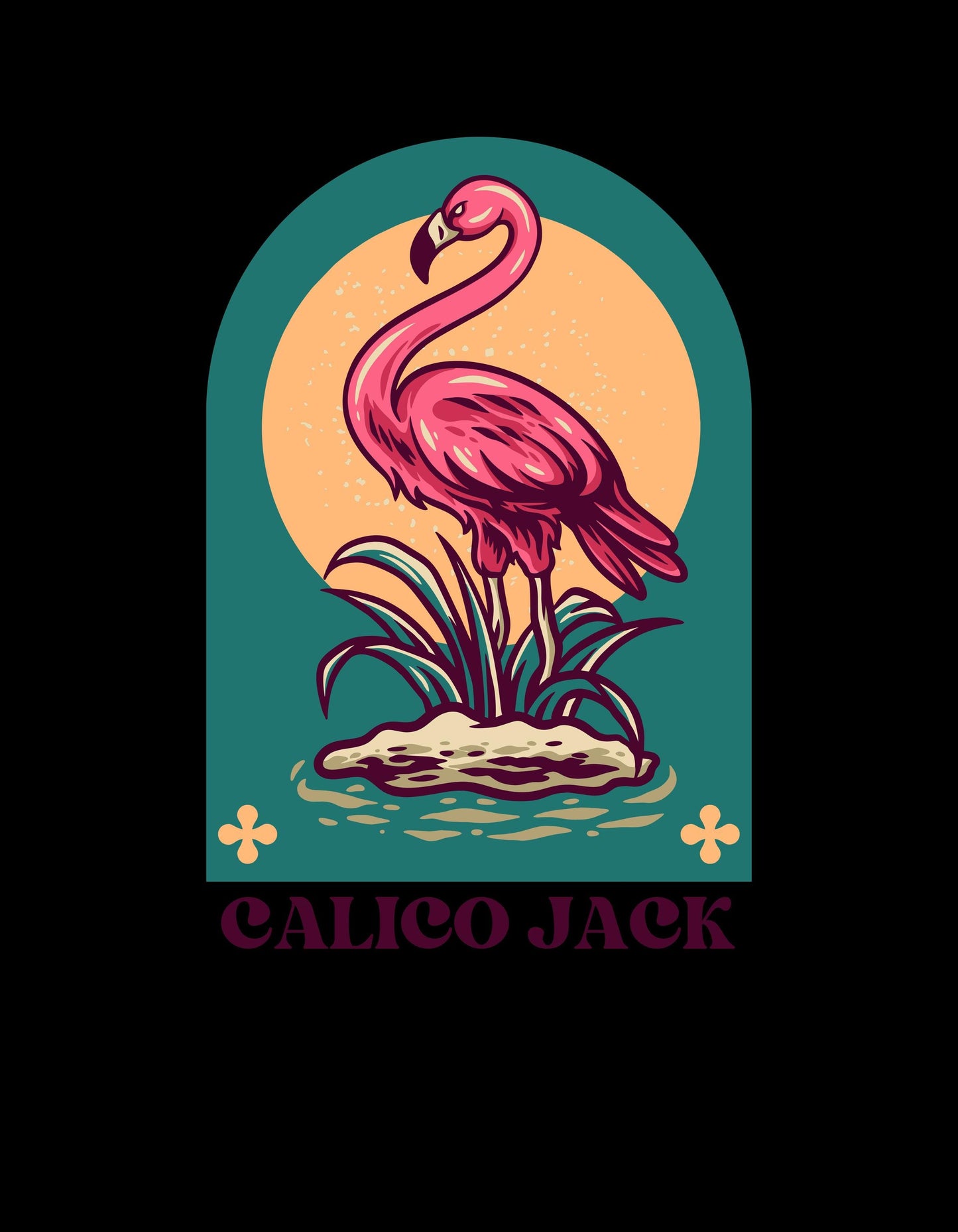 Pink Flamingo Tee - Ladies Relaxed