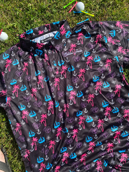 The Pirate Plunder Golf Polo
