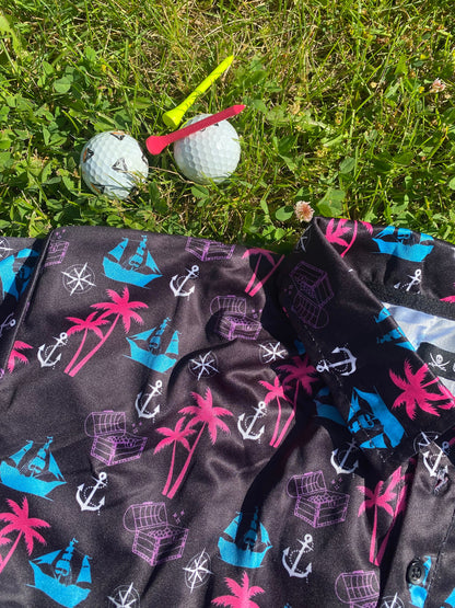 The Pirate Plunder Golf Polo