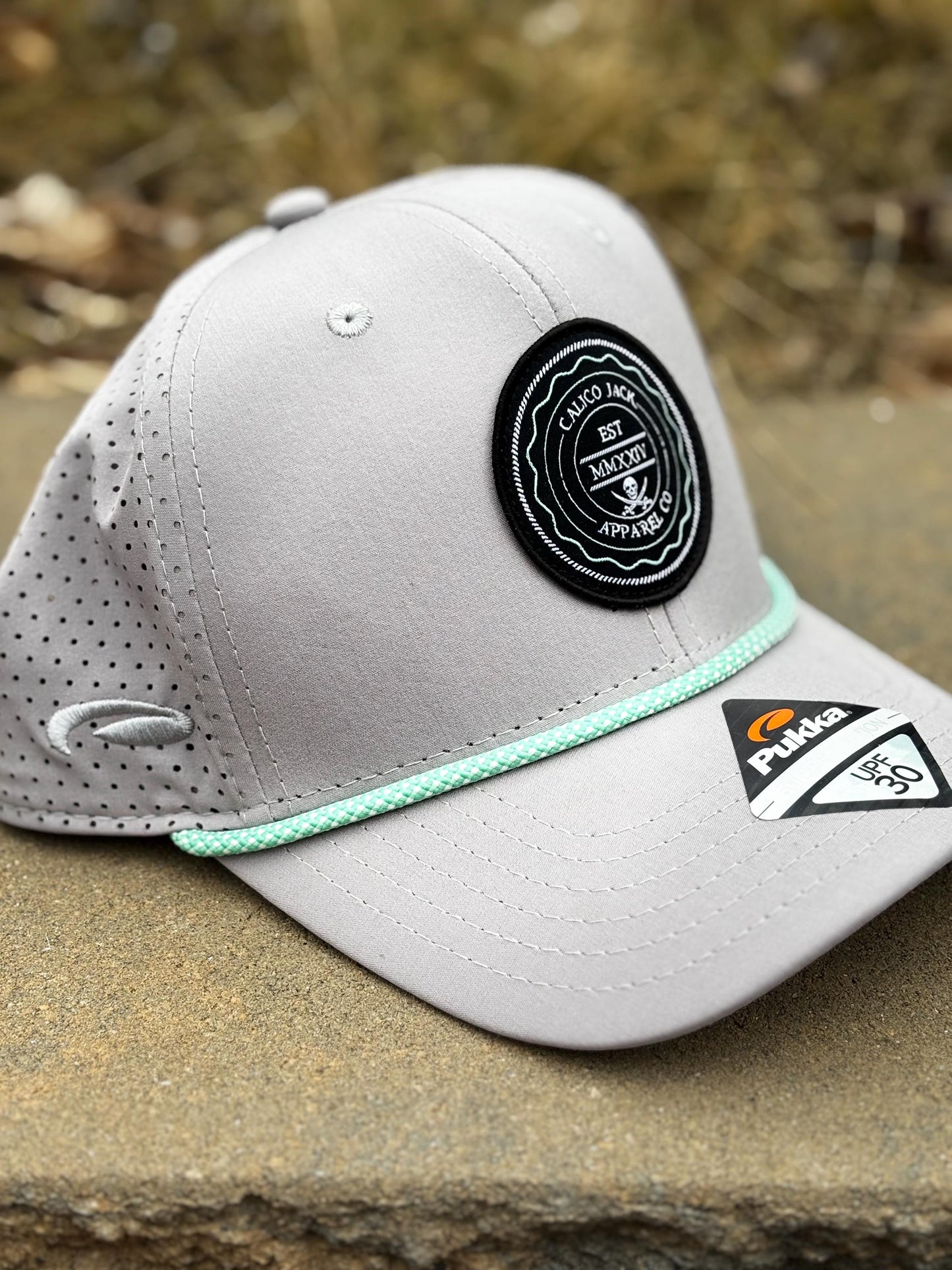 Calico Jack Laser Mesh Golf Hat