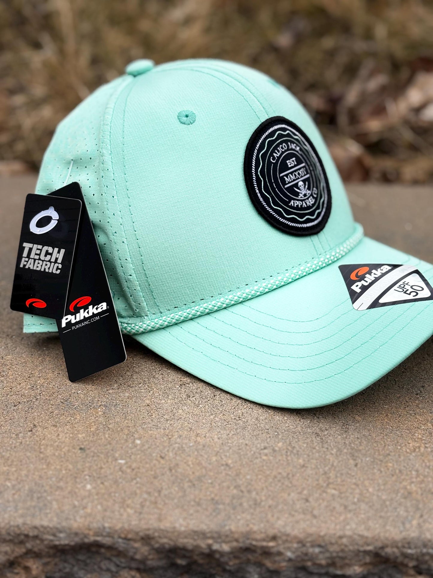 Calico Jack Laser Mesh Golf Hat