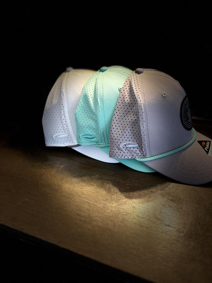 Calico Jack Laser Mesh Golf Hat