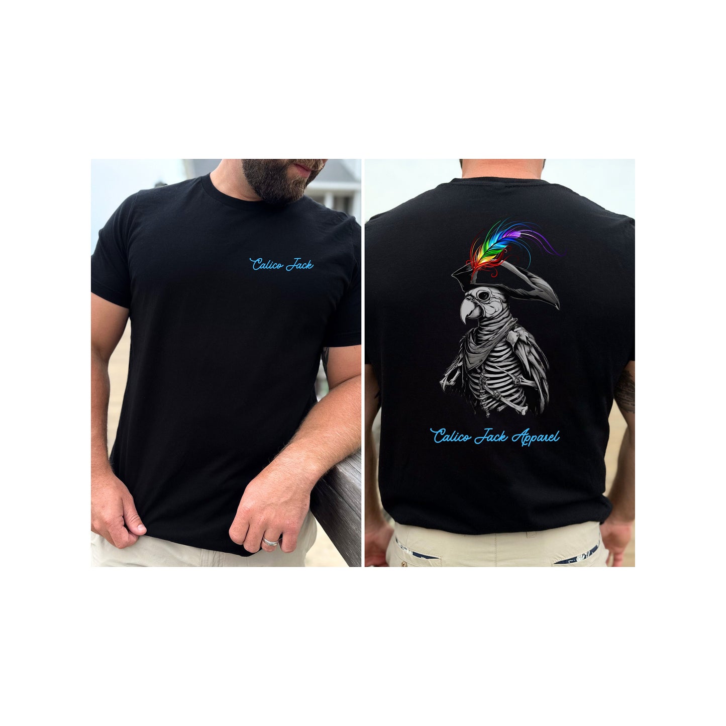 Captain Jack Sparrot T shirt