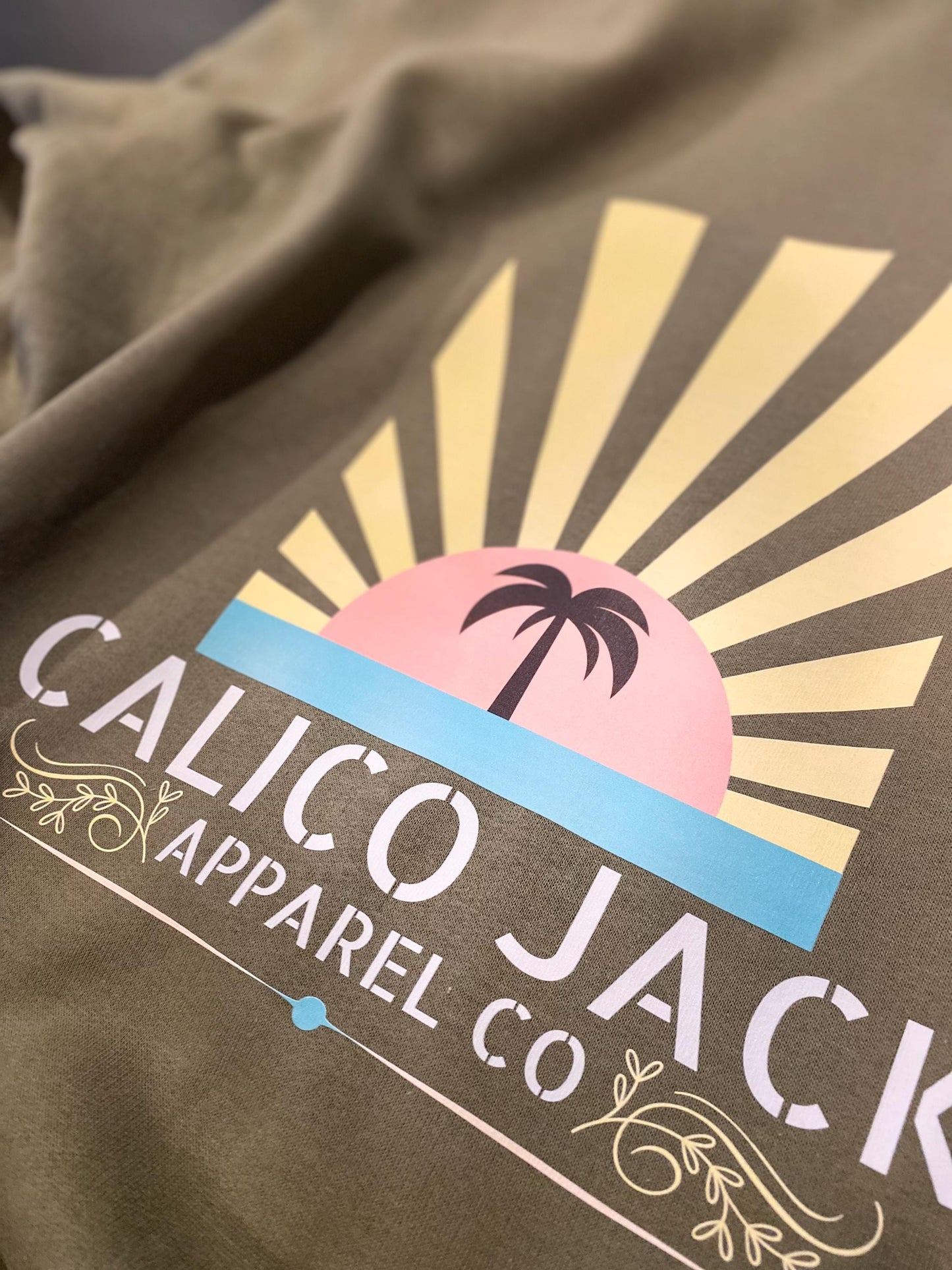 Calico Jack Sunset Hoodie