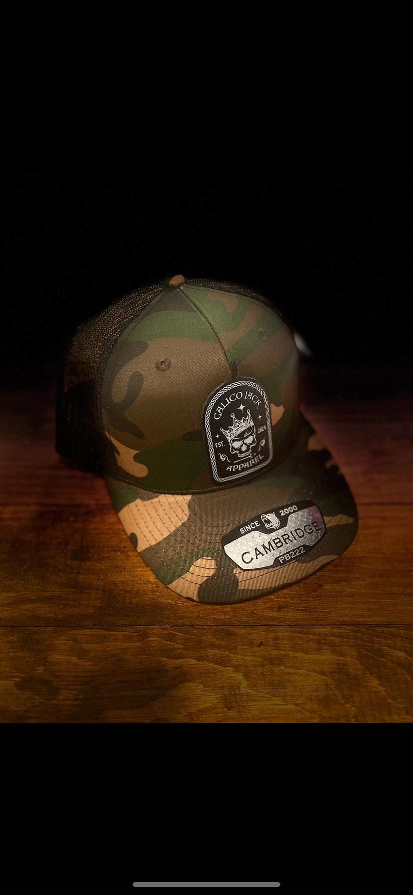 Pirate King Camo Trucker Hat