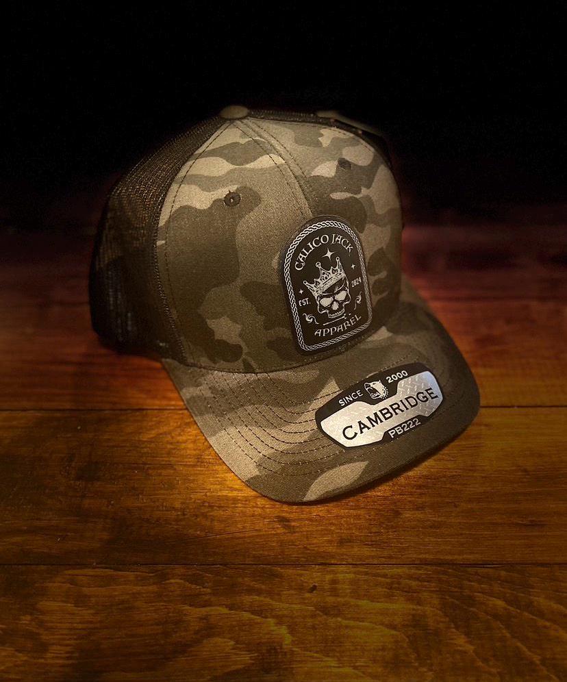 Pirate King Stealth Camo Hat