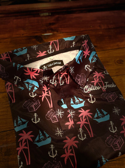 The Pirate Plunder Golf Polo